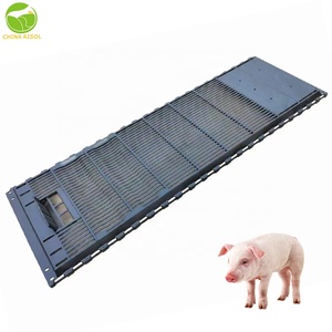 Plancher en fonte durable pour fumier <span class=keywords><strong>de</strong></span> porc destiné aux fermes d'élevage et aux truies, neuf et d'<span class=keywords><strong>occasion</strong></span>, fabriqué en acier et en métal - Product Image 4