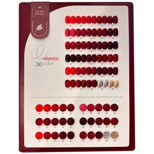 Set di Smalti Gel Rossi ad Alta Pigmentazione, Etichetta Privata Personalizzata, Colore Rosso Ciliegia per Capodanno, 15 ml - Product Image 5