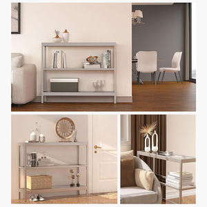 Design moderno in legno multiuso in legno <span class=keywords><strong>Plexiglass</strong></span> consolle <span class=keywords><strong>tavolo</strong></span> - Product Image 4