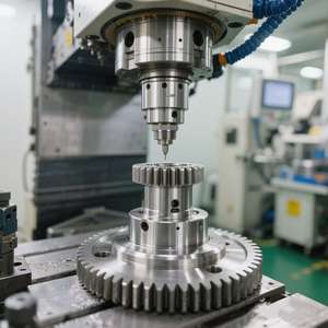 Poulie en acier haute résistance usinée CNC 5 axes pour les joints du système de transmission des robots, poulie durable de haute précision - Product Image 5