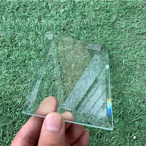 Bagian Kaca Miring Kecil, Kaca Miring Berlian Berkilau untuk Pintu Interior Kaca Miring