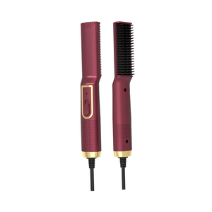 Personalizzabile Mini elettrico <span class=keywords><strong>uomo</strong></span> viaggio barba pettine piastra per <span class=keywords><strong>capelli</strong></span> PTC veloce elemento riscaldante in plastica scatola 100% Qianyi - Product Image 4