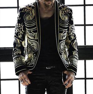 <span class=keywords><strong>2021</strong></span> chaquetas de otoño e invierno para hombres de moda europea y americana, abrigo ajustado estampado para hombres más vendido para hombres - Product Image 5