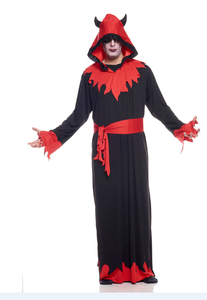 Disfraz <span class=keywords><strong>de</strong></span> Diablo <span class=keywords><strong>de</strong></span> Halloween para Hombre, Traje <span class=keywords><strong>de</strong></span> Demonio Adulto con <span class=keywords><strong>Cola</strong></span> <span class=keywords><strong>Roja</strong></span> y Cuernos, Disfraz para Fiesta, Actuación en Escenario, Venta al Por Mayor - Product Image 3