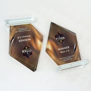Trophées personnalisés, impression couleur intégrale, trophées en verre optique, trophées en cristal de <span class=keywords><strong>diamant</strong></span> - Product Image 6