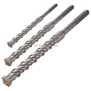 Forets à béton industriels 14*920mm à tête croisée avec <span class=keywords><strong>4</strong></span> fraises <span class=keywords><strong>Foret</strong></span> à marteau SDS Max pour le forage de Brocas en pierre de béton - Product Image 2