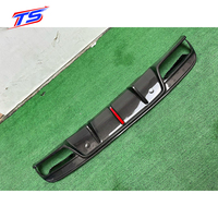 Diffuseur arrière en fibre de carbone pour Mercedes Benz W205 berline, avec éclairage, pour pare-chocs arrière W205 Classe C