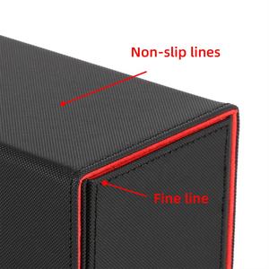 Torson Toptan Özelleştirilebilir Çift Katlı Kart Saklama Kutusu Büyük PU Deri Baskılı Desenli Hediye TCG CCG PTCG <span class=keywords><strong>Tarot</strong></span> Desteleri Oyun Tahtası - Product Image 2