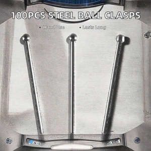 ตัวล็อคแบบลูกบอลสแตนเลสสำหรับงานทันตกรรม 100 ชิ้น ยี่ห้อ Creative Surgical ได้รับการรับรองมาตรฐาน CE ระดับ Class I รับประกัน 1 ปี - Product Image 2