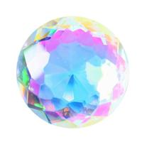 Pour Source Supply 50 76 89 100 120mm Grand Cristal Poli Fée Thème Pendentif Lumière Mode Tendance Attraper Cadeau Artisanat