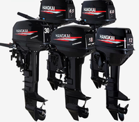 Nouveauté Moteur hors-bord Hangkai, moteur de bateau à essence, refroidissement par air avec moteur hors-bord