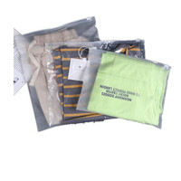 Sacs postaux personnalisés avec logo imprimé, imperméables en PE/PP, avec fermeture éclair, pour l'emballage de vêtements, de chaussettes et de chaussures