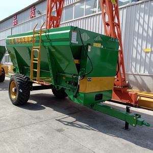 Esparcidor de Compost Hidráulico Huifu de Alta Eficiencia, Tolva de 10 m, Ancho de Esparcimiento de 6-16 m, Potencia de 90 HP para Fertilizante de Estiércol Agrícola - Product Image 5