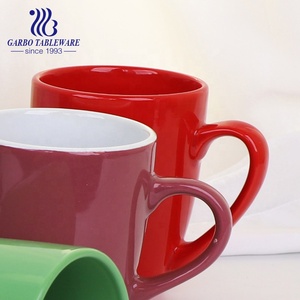 Chinesische Fabrik Steingut Kaffee-Tee-Tasse Bunte Café- und Haushalts-Sublimations-Keramiktasse mit Henkel - Product Image 2
