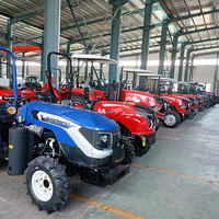 Livraison gratuite Tracteur agricole diesel 4x4 Epa 50hp 80hp 100hp 120hp 180hp Kirghizistan Ce Tracteur agricole 4 roues