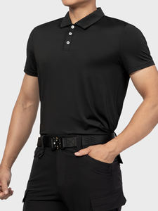 Polo de golf pour homme, séchage rapide, anti-humidité, UPF50, respirant, extensible, manches courtes, polo de sport OEM - Product Image 5