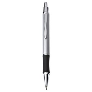 Stylo bille sport en métal argenté, stylo publicitaire fantaisie avec pointe de 0,5 mm pour cadeaux - Product Image 1