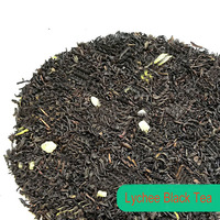Teh buah kering populer teh hitam Lychee penjualan laris teh campur buah bunga Lychee