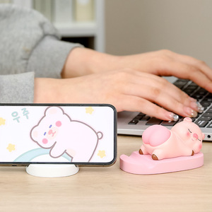 <b>Cute</b> Phone Stand Cartoon Animal <b>Doll</b> With Bouncy Butt Desk Decor For Home Office Gift - Product Image 4