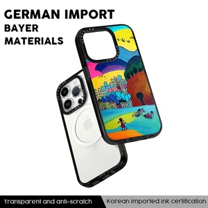 Tự kỷ chăm sóc thiết kế cho <span class=keywords><strong>iPhone</strong></span> 15/14/13 Pro trường hợp điện thoại với nam châm mạnh mẽ máy ảnh bảo vệ không dây moq Mobile Bìa - Product Image 5