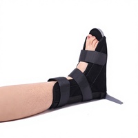 Chaussures orthopédiques médicales réglables antidérapantes en forme de T pour les pieds gauche et droit, attelle anti-rotation du pied