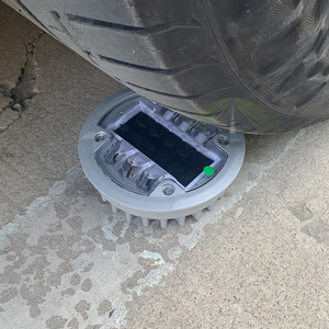 Reflector Solar <span class=keywords><strong>de</strong></span> Aluminio para Pavimento G105, Tipo Tachuela, para Carreteras - Product Image 2