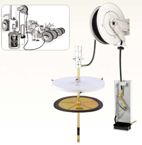 Pompa Pneumatica di Alta Qualità per Fusti d'Olio, Kit di Pompa per Lubrificazione con Carrello, Pompa Mobile per Olio Motore - Product Image 4
