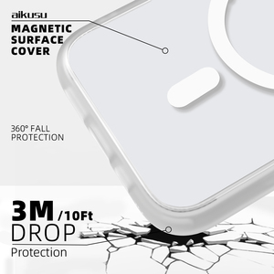 Étui de téléphone magnétique avec impression UV Aikusu pour iPhone 17 16 15 14 13 Pro Max Air Plus - Product Image 2