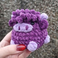 Vente Flash : Poupée de vache des Highlands en crochet faite à la main, mini-poupée animale en crochet super douce pour cadeaux de bébé, porte-clés mignon en peluche tricotée en forme de vache