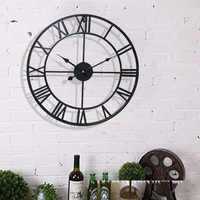 Grosir Logam Klasik Relojes De Pared Duvar Saati Klasik Jam Dinding Montre Mural Jam Relojes