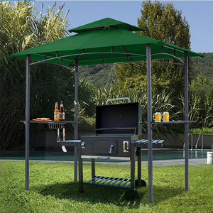 ABCCANOPY Patio BBQ Grill Gazebo Auvent Pavillon De <span class=keywords><strong>Barbecue</strong></span> Pavillon BBQ Carpa Tipo bar Con Cenador Y Parrilla Cenador De - Product Image 1