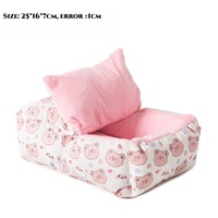 Nid d'hiver pour hamster Produit en coton pour animaux domestiques Accessoires chauds pour hamster Chinchilla Maison de lit pour hamster cochon d'Inde avec support en métal
