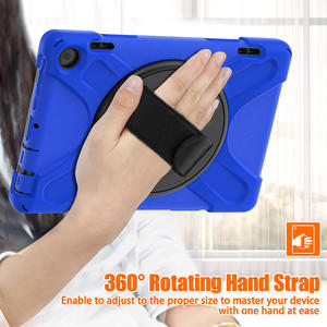 Étui de tablette avec protection d'écran pour <span class=keywords><strong>Amazon</strong></span> Kindle fire HD 8 2022 housse de protection antichoc antidérapante - Product Image 6