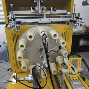 Machine d'impression sérigraphique automatique à 8 stations pour gobelets en plastique pour boissons au lait, café, PP, imprimante sérigraphique cylindrique - Product Image 2