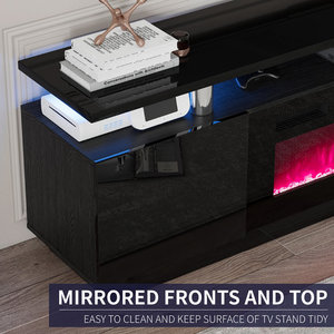 Meilleurs nouveaux produits de 2024 canapés meubles salon flottant meuble <span class=keywords><strong>TV</strong></span> cheminée - Product Image 3