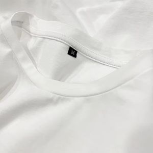 T-shirt Oversize Premium di Alta Qualità, Stampa su Richiesta, Maglietta Bianca in Cotone per Uomo, T-shirt Personalizzata di Alta Qualità - Product Image 3