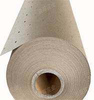 Rouleau de papier kraft perforé brun 80g pour vêtements pour table de découpe Lectra Gerber CAD CAM