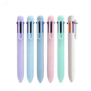 Bolígrafo de Plástico ABS Novedoso y Bonito 6 en 1 con Colores Variados, Personalizable con Logotipo Impreso, para Regalo de Papelería Estudiantil - Product Image 6