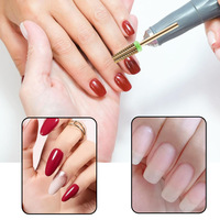 Tête de meulage d'ongles en acier au tungstène durable, conique, ronde et sûre, perceuse à ongles en carbure, polisseuse professionnelle