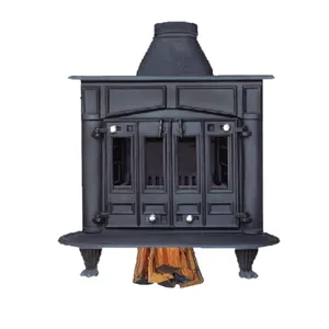 New Style Stove Portable Wood Burning Stove With Chimney Pipe For Sale