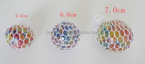 Pelota Antiestrés de 6 cm con Cuentas Coloridas, Juguete Sensorial para Aliviar el Estrés, Pelota Blanda Creativa para Aliviar la Ansiedad - Product Image 4