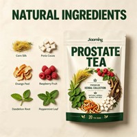 Tisane naturelle mélangée pour hommes, boisson à base de plantes Jiaoming OEM, formule personnalisée sous marque privée pour consommation quotidienne
