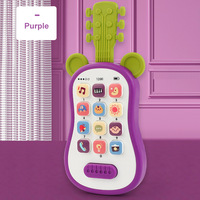 Juguete Multifuncional de Plástico para Teléfono Móvil, Rompecabezas, Máquina de Cuentos para Educación Temprana, Teléfono Interactivo de Aprendizaje Bilingüe