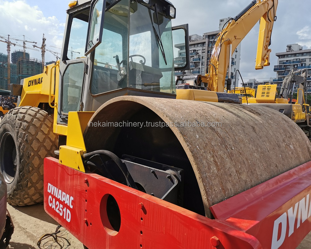 Подержанные дорожные ролики Dynapac CA251 CA25 CA30 CA25D, подержанные сильные дорожные ролики dynapac CA251 CA30 CA25D