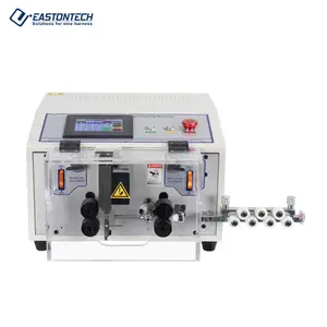 EW-03B+ Touch screen 0.1-8sqmm Stripping Usage wire cut strip machine/wire stripper machine