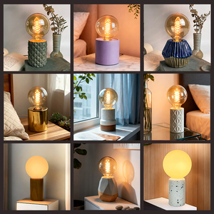 Prix usine chargeur <span class=keywords><strong>de</strong></span> haute qualité moderne <span class=keywords><strong>Edison</strong></span> ampoule en céramique Led <span class=keywords><strong>lampe</strong></span> <span class=keywords><strong>de</strong></span> <span class=keywords><strong>table</strong></span> bureau Simple Antique ciment <span class=keywords><strong>lampe</strong></span> <span class=keywords><strong>de</strong></span> <span class=keywords><strong>table</strong></span> - Product Image 6