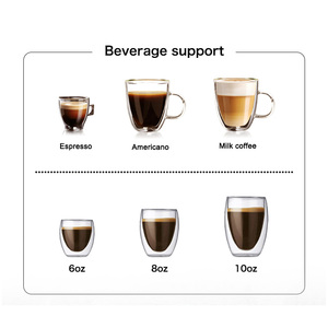 Servicio OEM de BTB, Cafetera Espresso de 3.5L con Tanque de Agua Extraíble/Suministro de Agua por Grifo, Cafetera Automática con Espumador de Leche para Cappuccino - Product Image 3