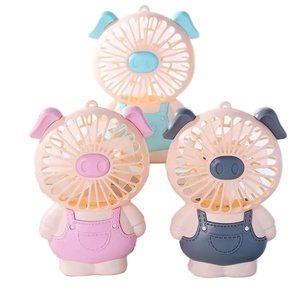 Mini Ventilador de Mano Recargable con Diseño de Dibujos Animados 2025, de Doble Velocidad, Funciona con Batería, para Hoteles, para Niños - Product Image 4