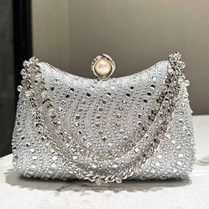 Sac à main de soirée de haute qualité pour femmes, pour mariage et fête, avec des perles et une conception imperméable - Product Image 6