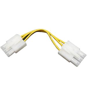 MX4.2 6 핀 CPU 메인보드 전원 공급 장치 연장 코드 케이블 수-암 커넥터 와이어 하네스 - Product Image 1